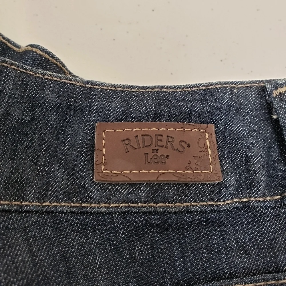 Riders by Lee Boot Cut No Gap Waist Womens Jeans Size 16 M - Picture 6 of 8